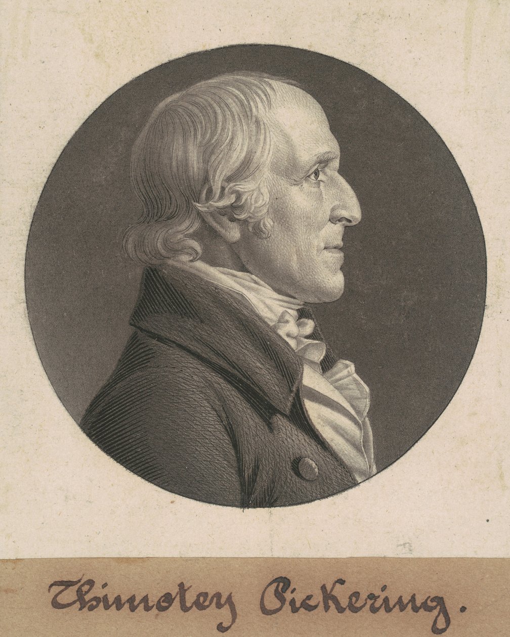 Timothy Pickering af Charles B. J. Févret de Saint Mémin