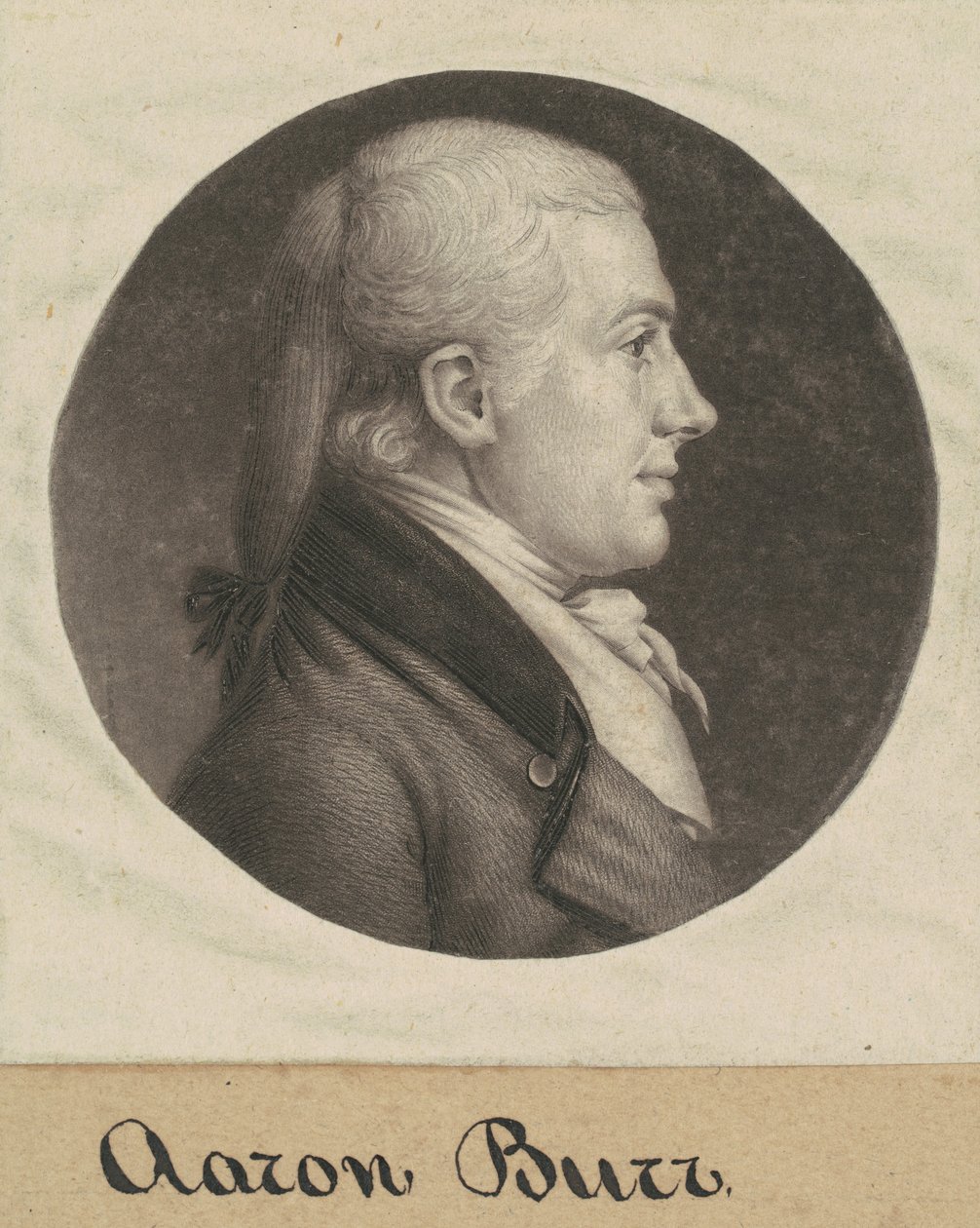 Uidentificeret mand af Charles B. J. Févret de Saint Mémin