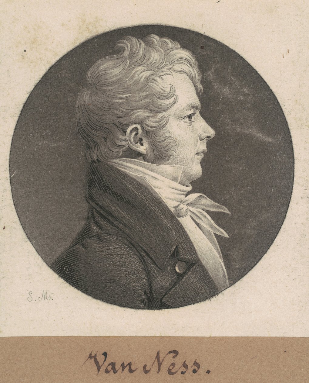 Van Ness af Charles B. J. Févret de Saint Mémin