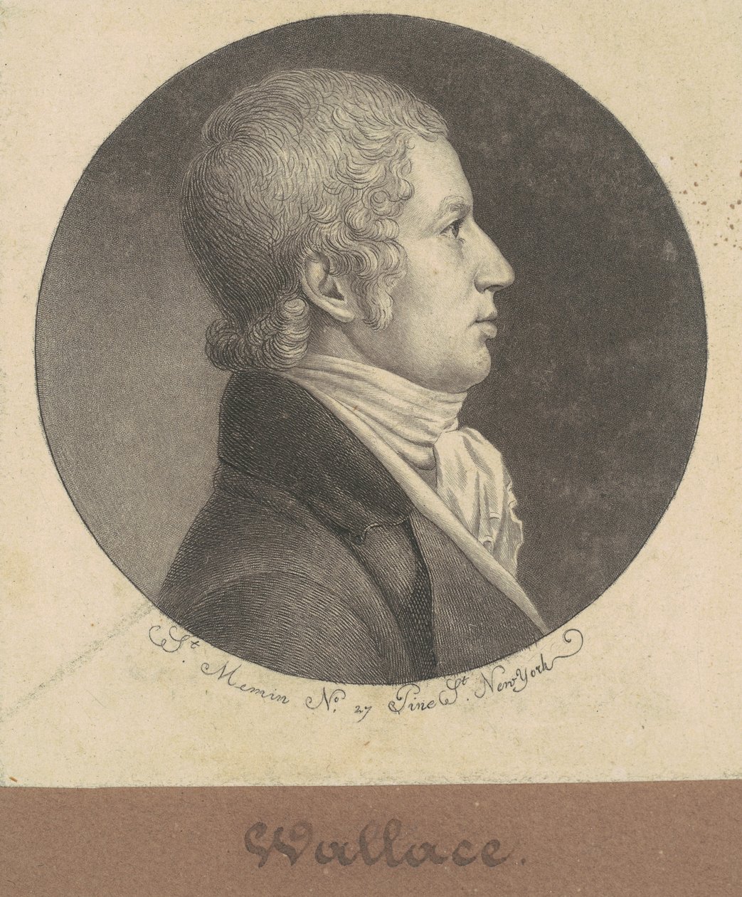 Wallace af Charles B. J. Févret de Saint Mémin