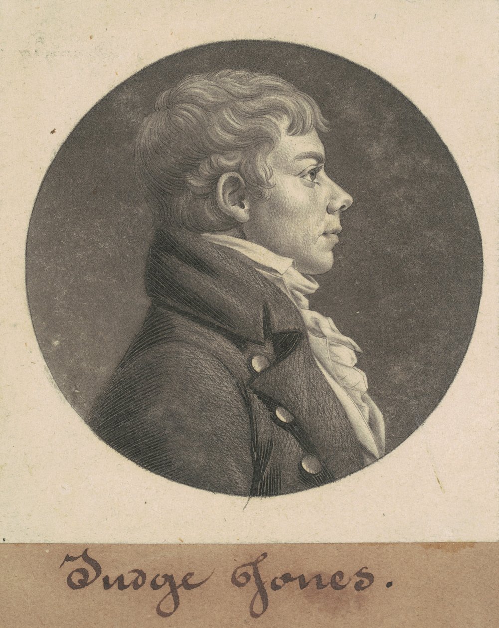 Walter Jones af Charles B. J. Févret de Saint Mémin
