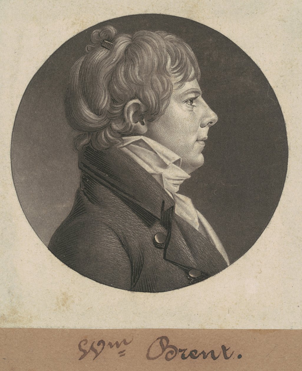William Brent af Charles B. J. Févret de Saint Mémin