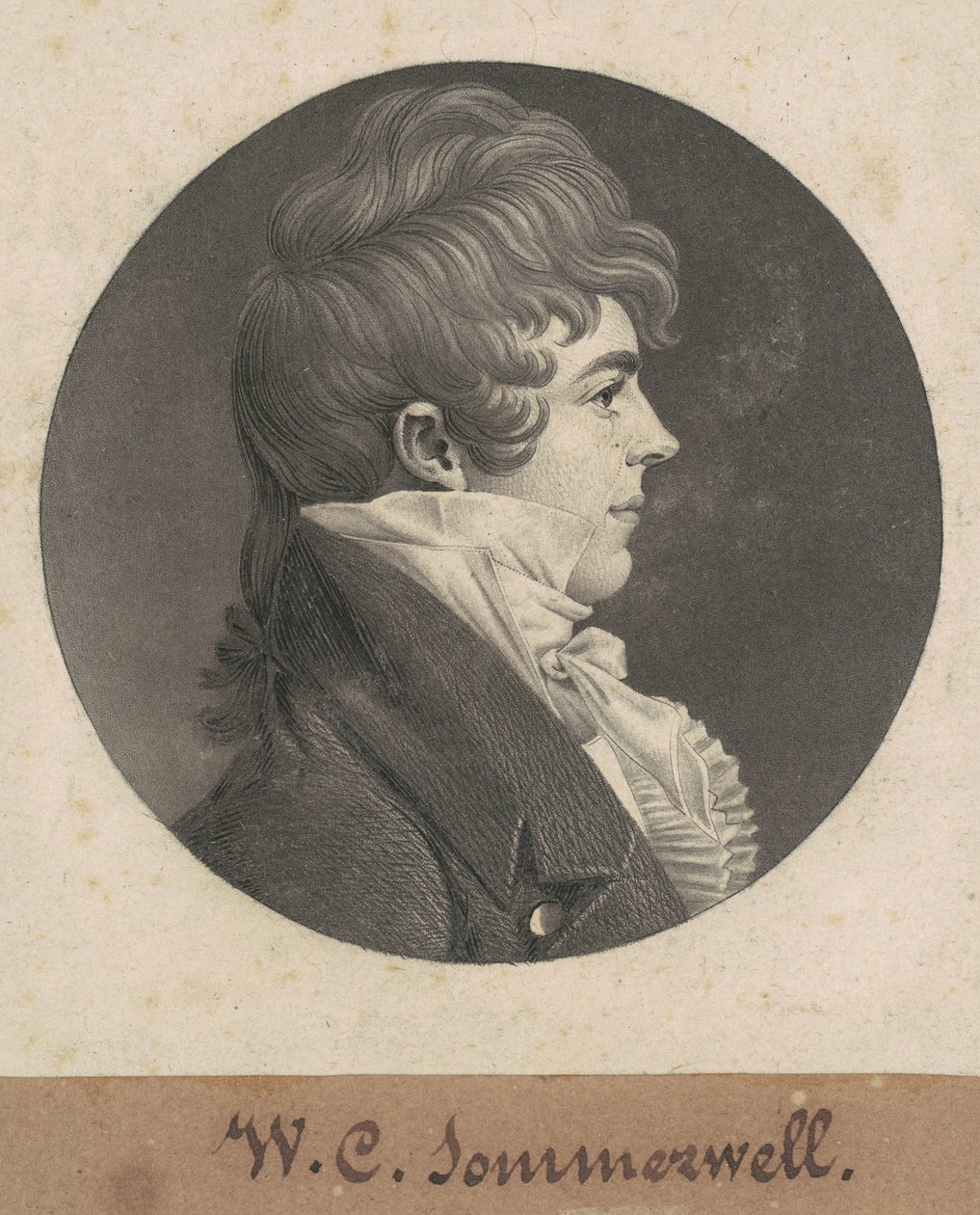 William Clarke Sommerville af Charles B. J. Févret de Saint Mémin