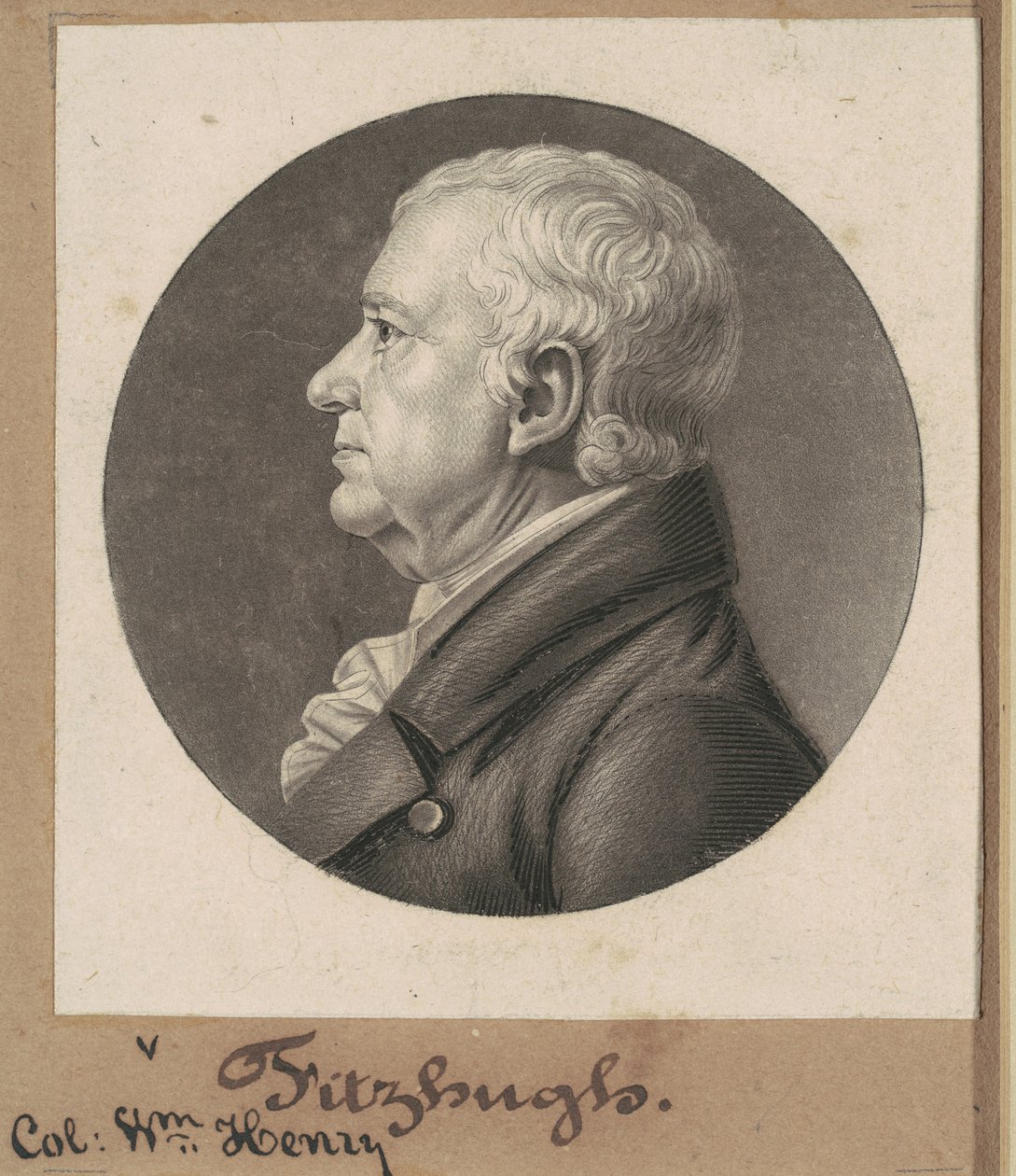 William Fitzhugh af Charles B. J. Févret de Saint Mémin
