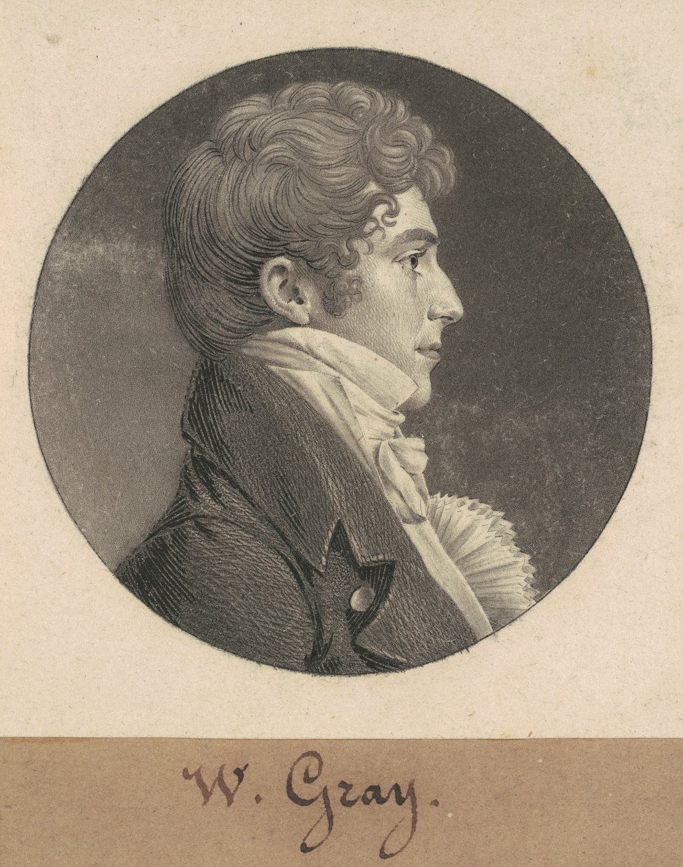 William Grå af Charles B. J. Févret de Saint Mémin