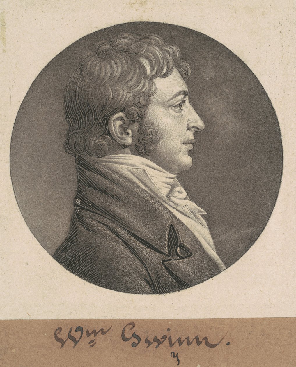 William Gwynn af Charles B. J. Févret de Saint Mémin