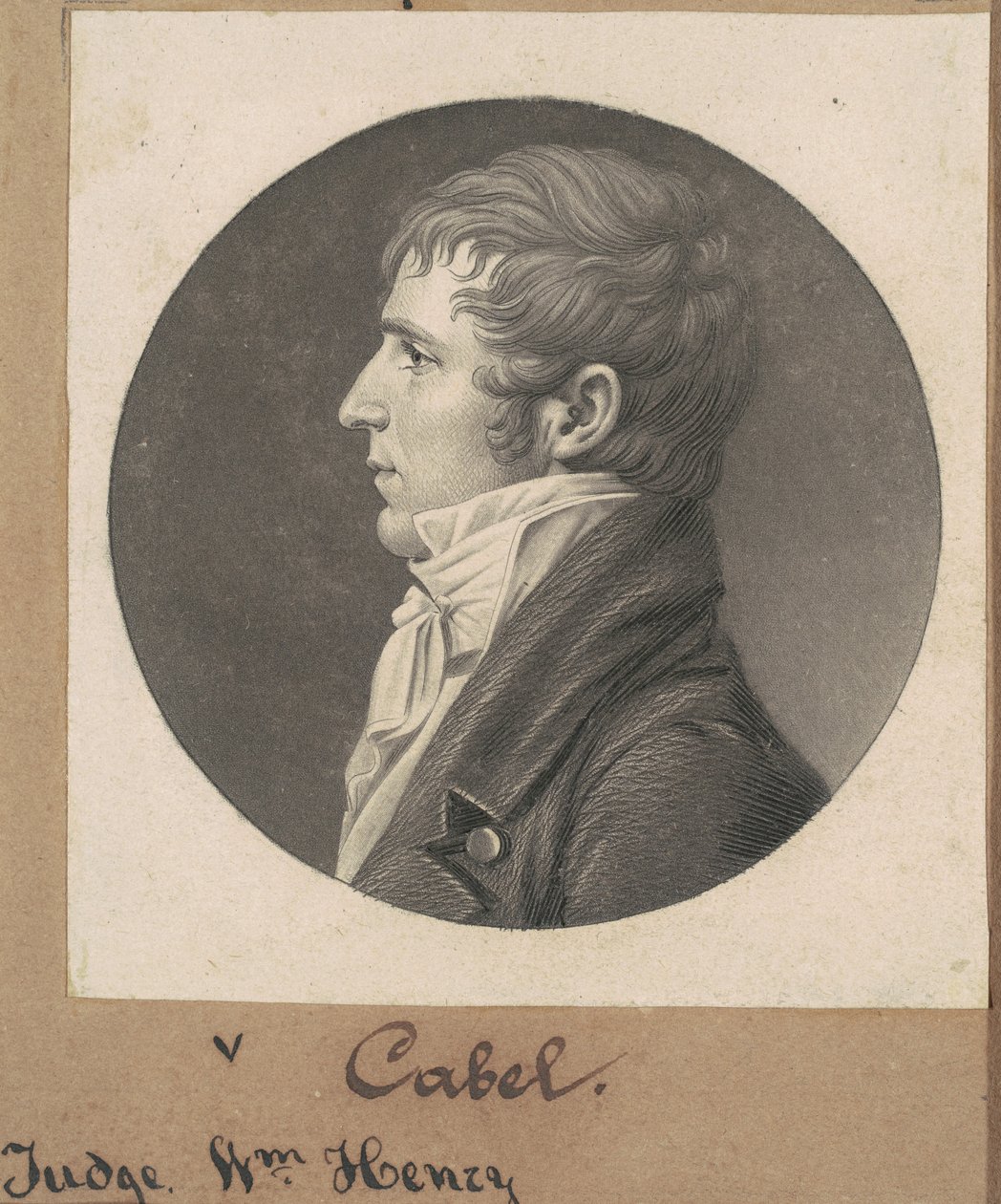 William H. Cabell af Charles B. J. Févret de Saint Mémin