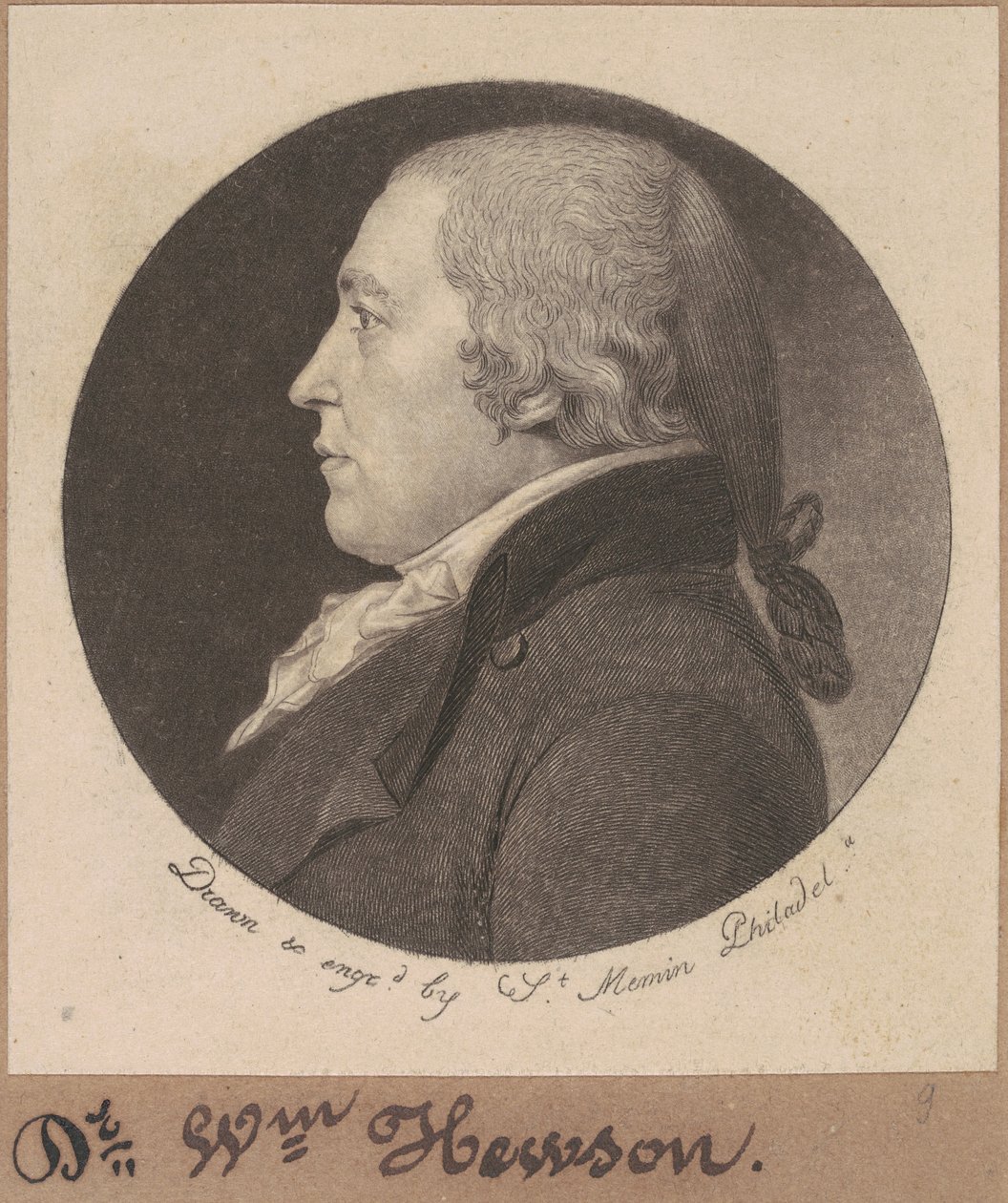 William Hewson af Charles B. J. Févret de Saint Mémin
