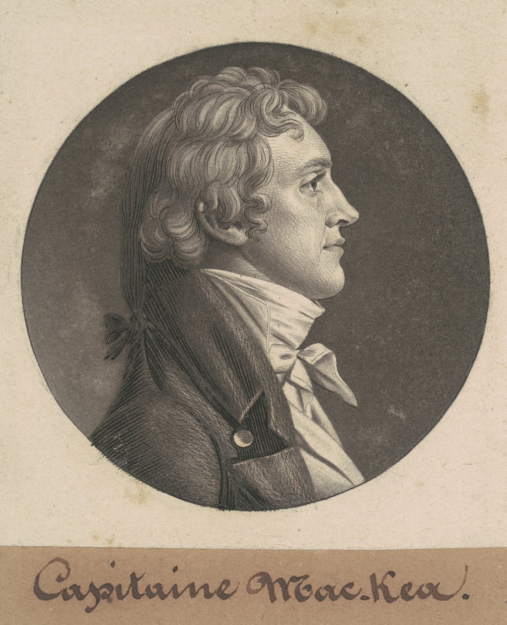 William McRea af Charles B. J. Févret de Saint Mémin