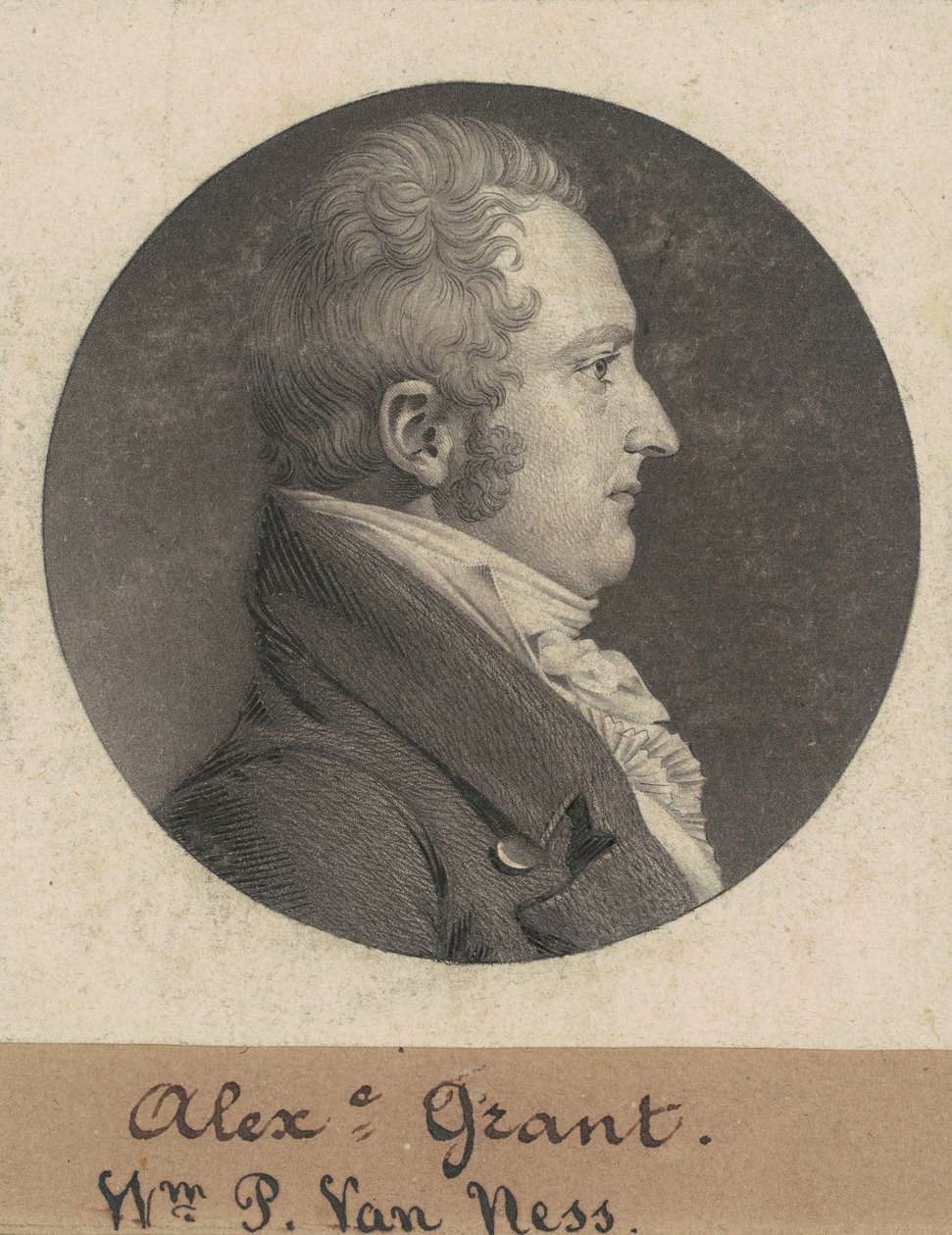 William Peter Van Ness af Charles B. J. Févret de Saint Mémin