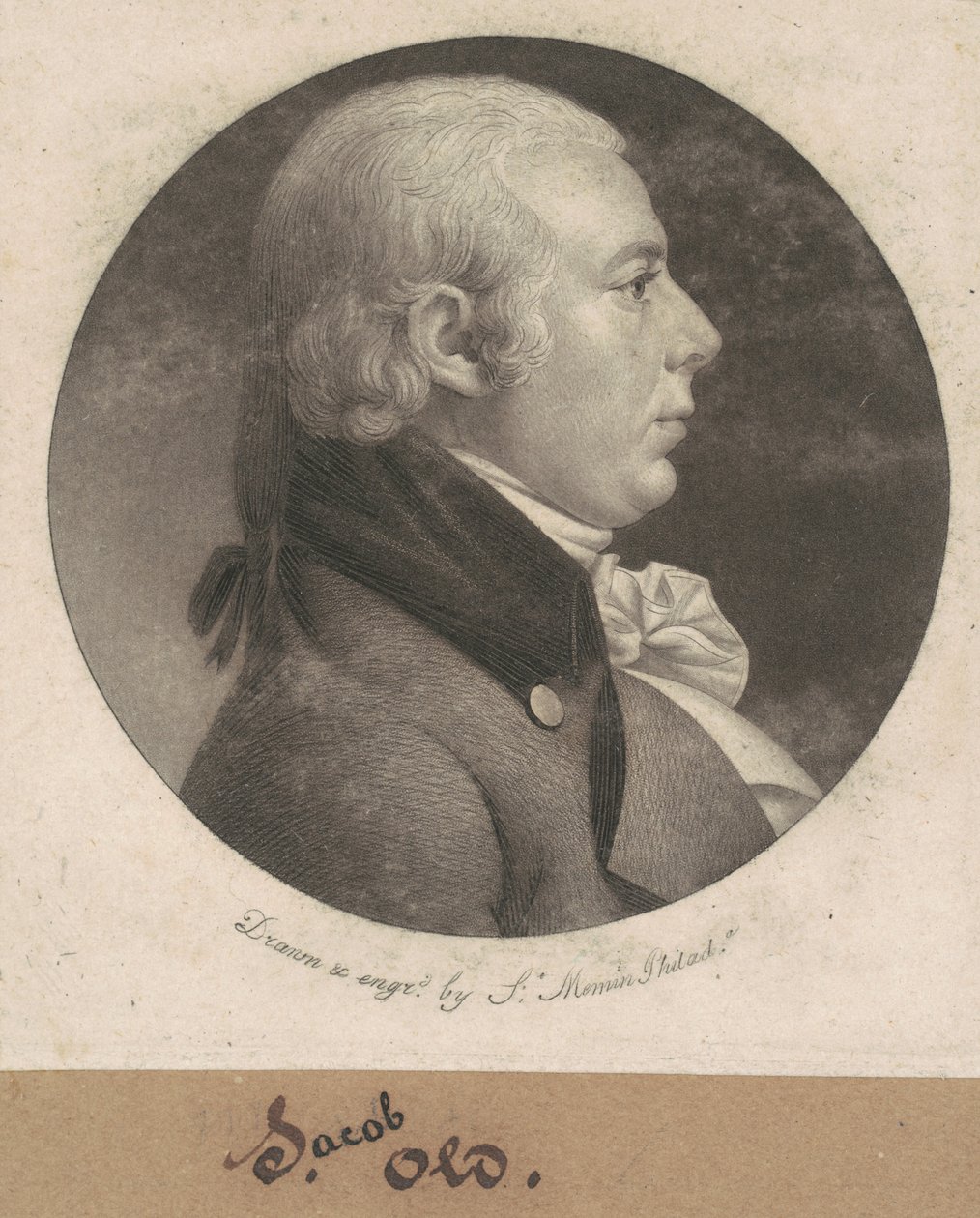 William Rodman af Charles B. J. Févret de Saint Mémin