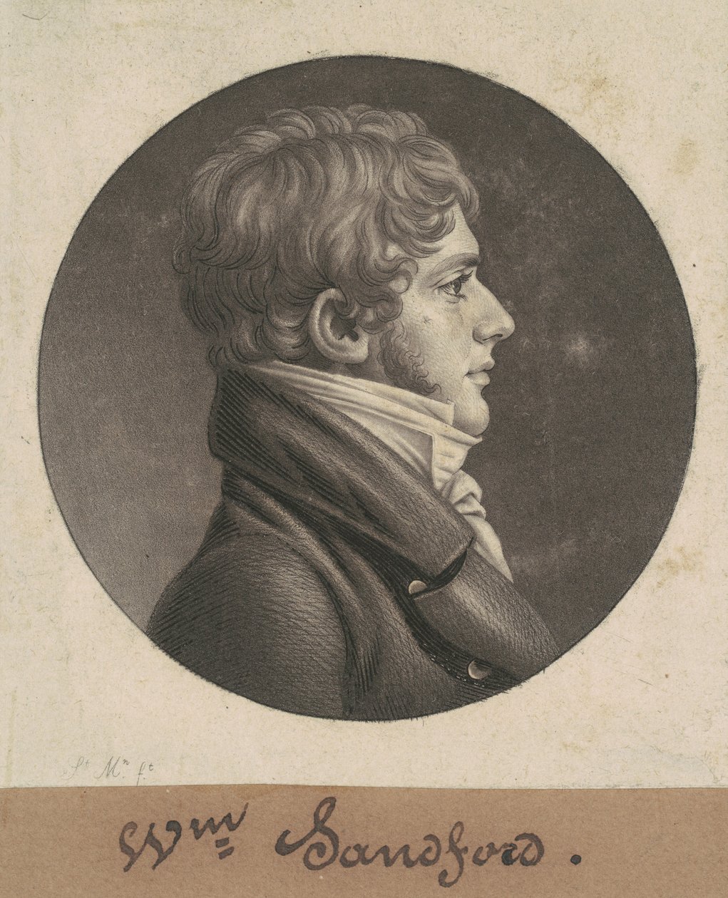 William Sanford af Charles B. J. Févret de Saint Mémin