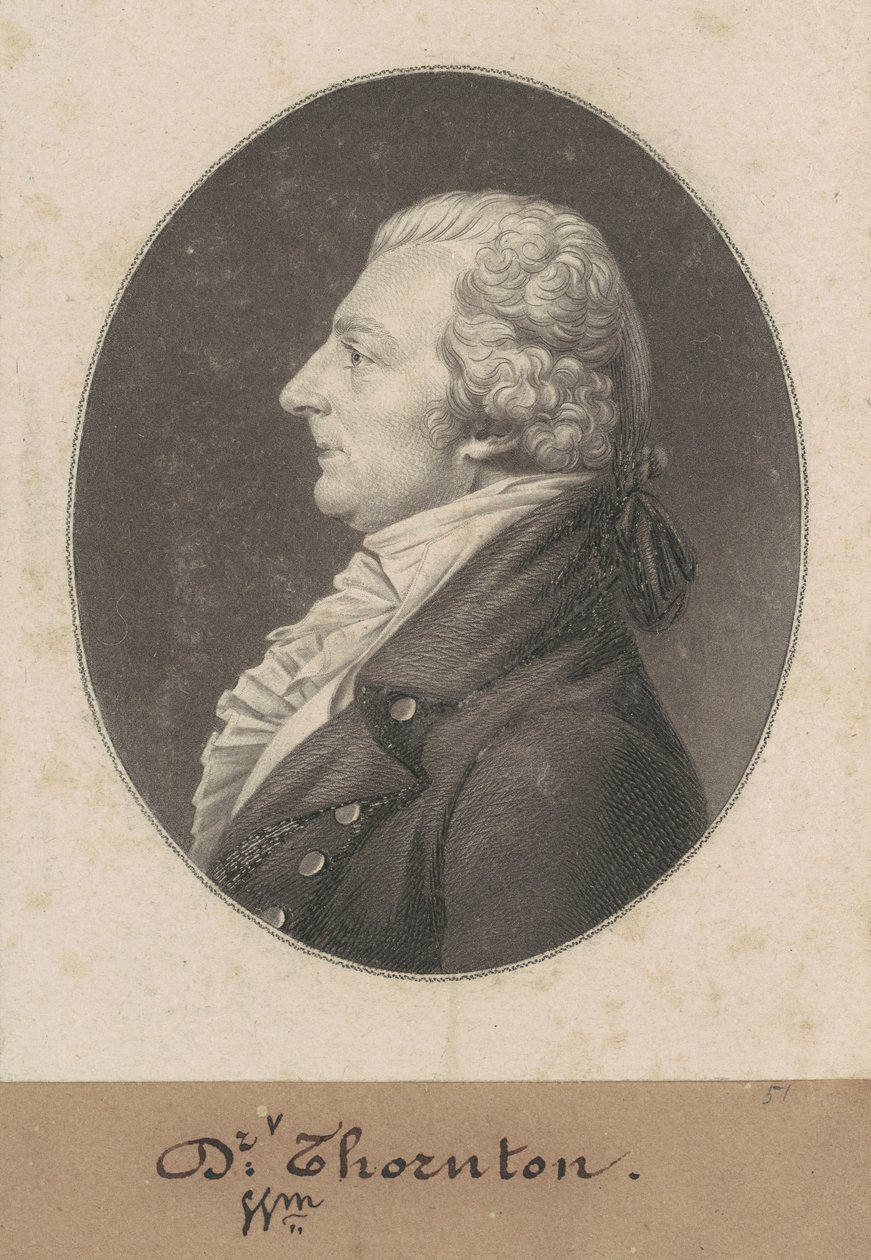 William Thornton af Charles B. J. Févret de Saint Mémin