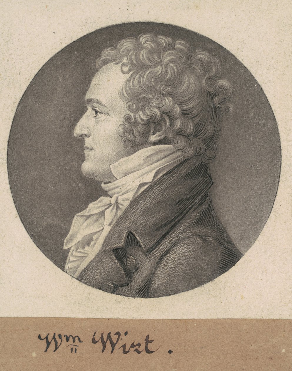 William Wirt af Charles B. J. Févret de Saint Mémin