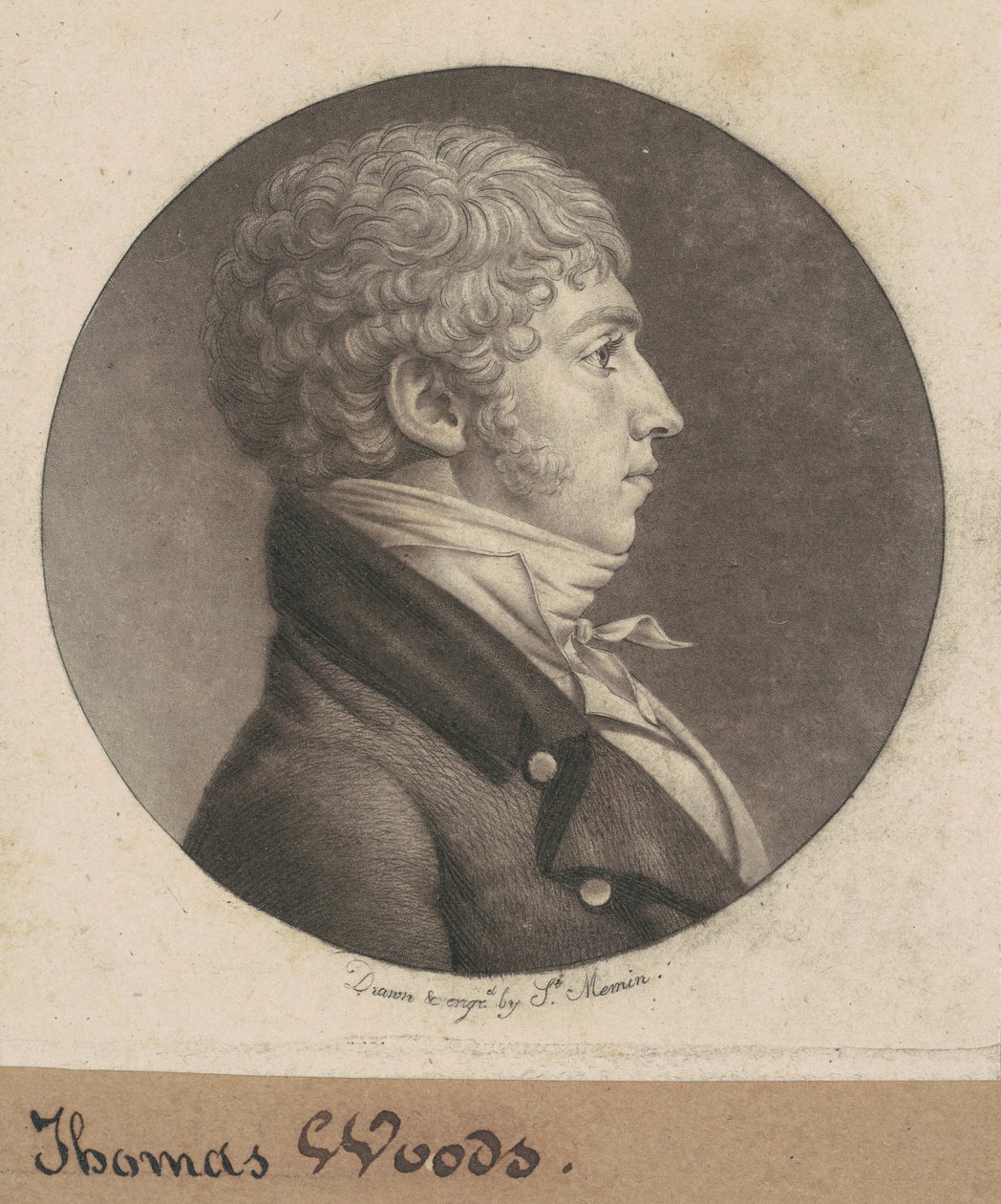 Woods af Charles B. J. Févret de Saint Mémin