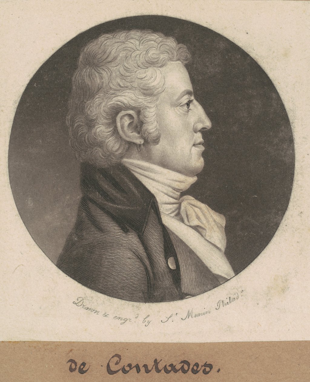 af regnskaber af Charles B. J. Févret de Saint Mémin