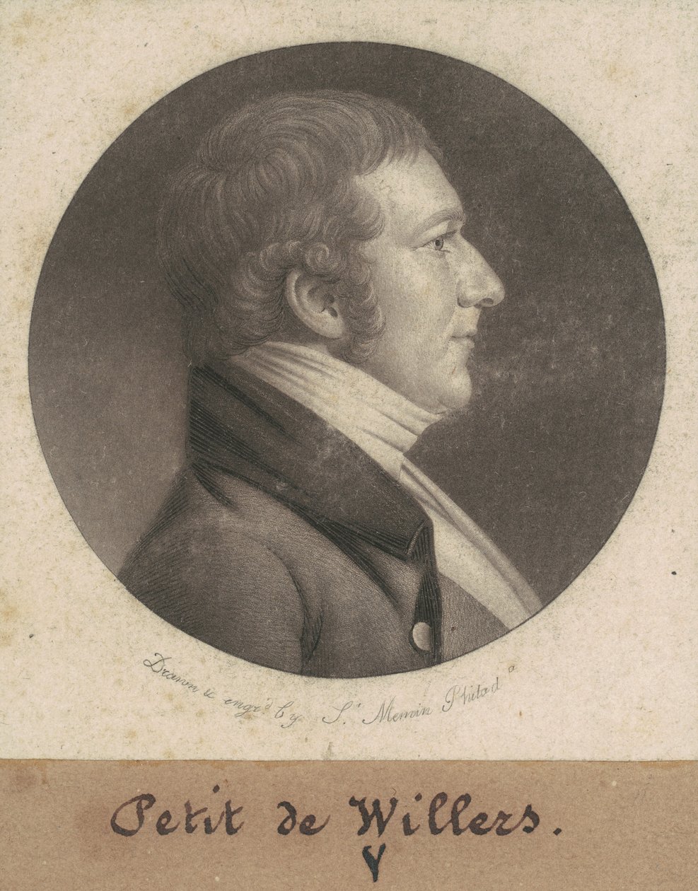 fra Villers af Charles B. J. Févret de Saint Mémin