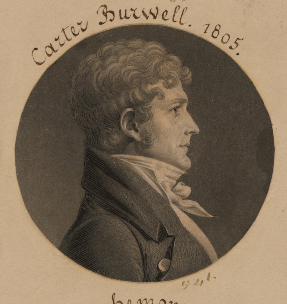 Carter Burwell af Charles Balthazar Julien Févret de Saint-Mémin