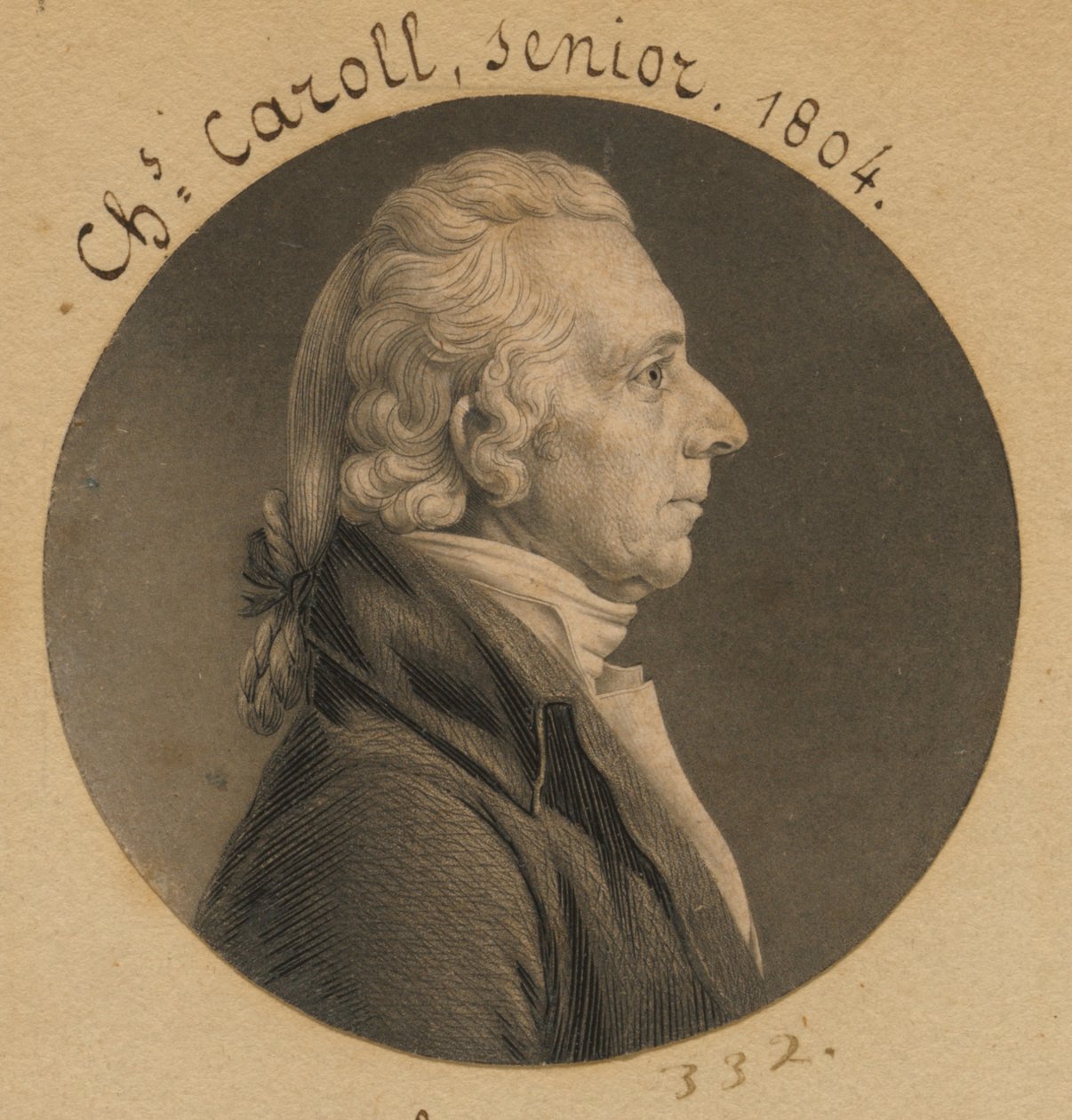 Charles Carroll af Charles Balthazar Julien Févret de Saint-Mémin