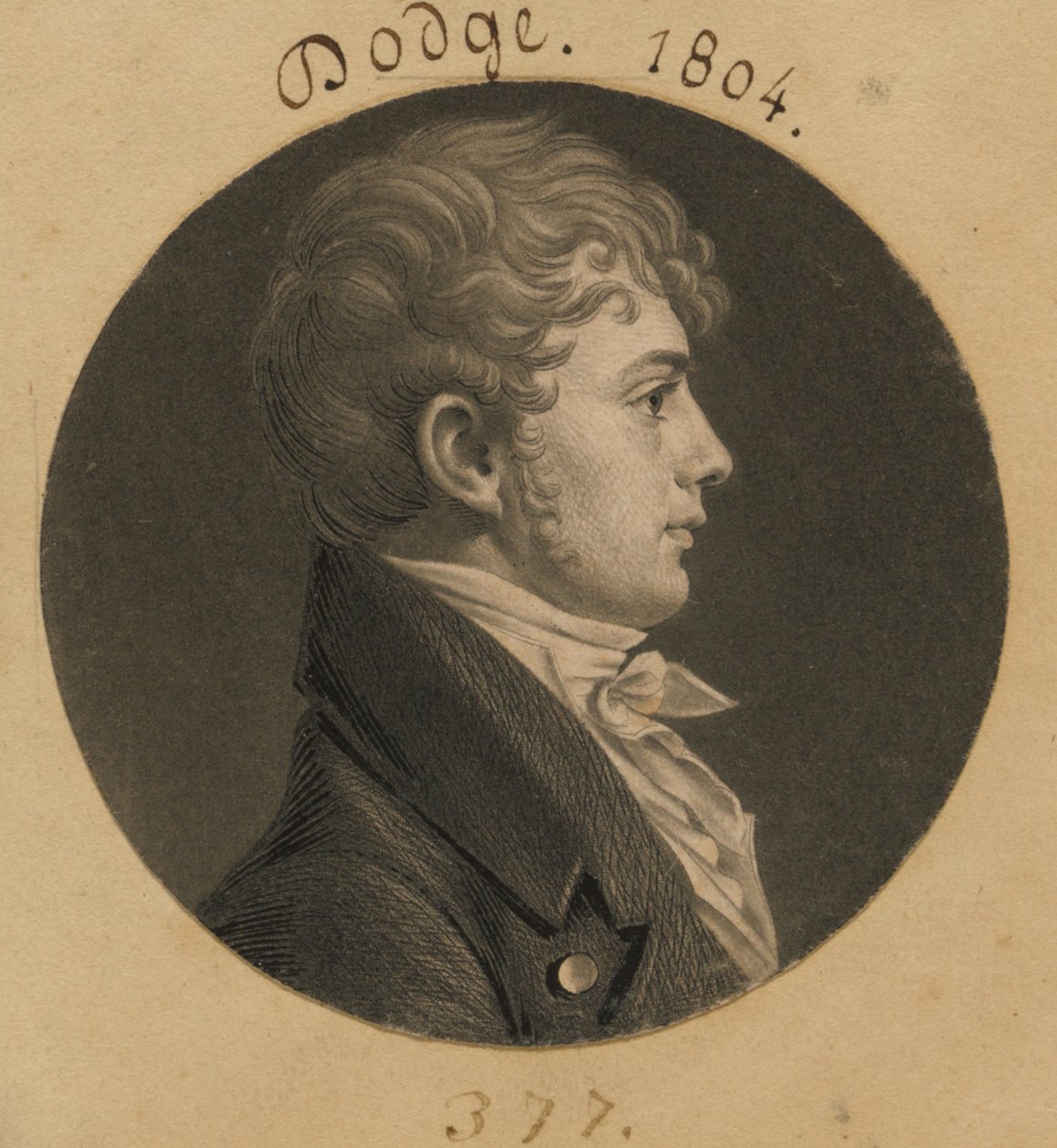 Dodge af Charles Balthazar Julien Févret de Saint-Mémin
