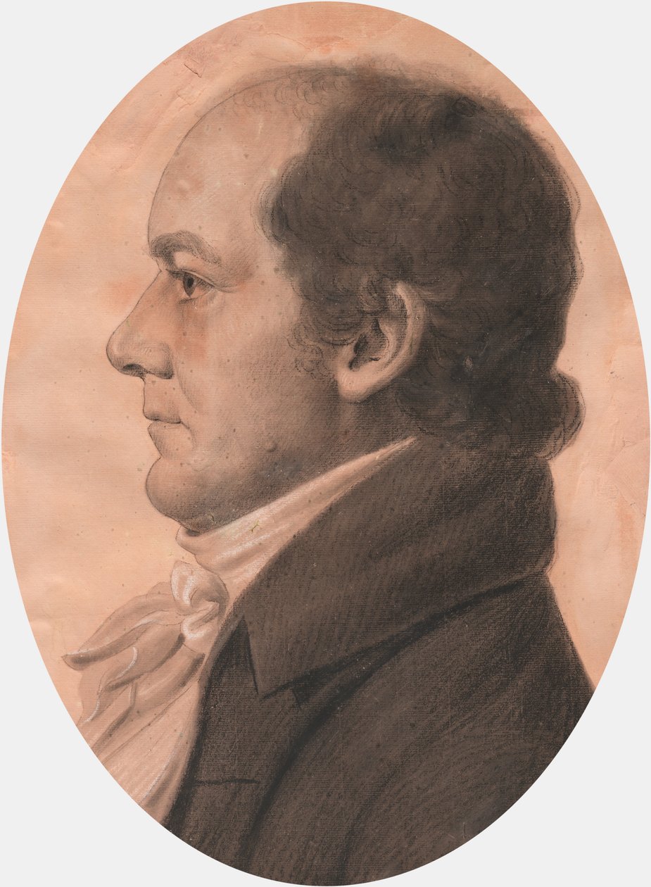 Dr. Thomas Parke af Charles Balthazar Julien Févret de Saint-Mémin