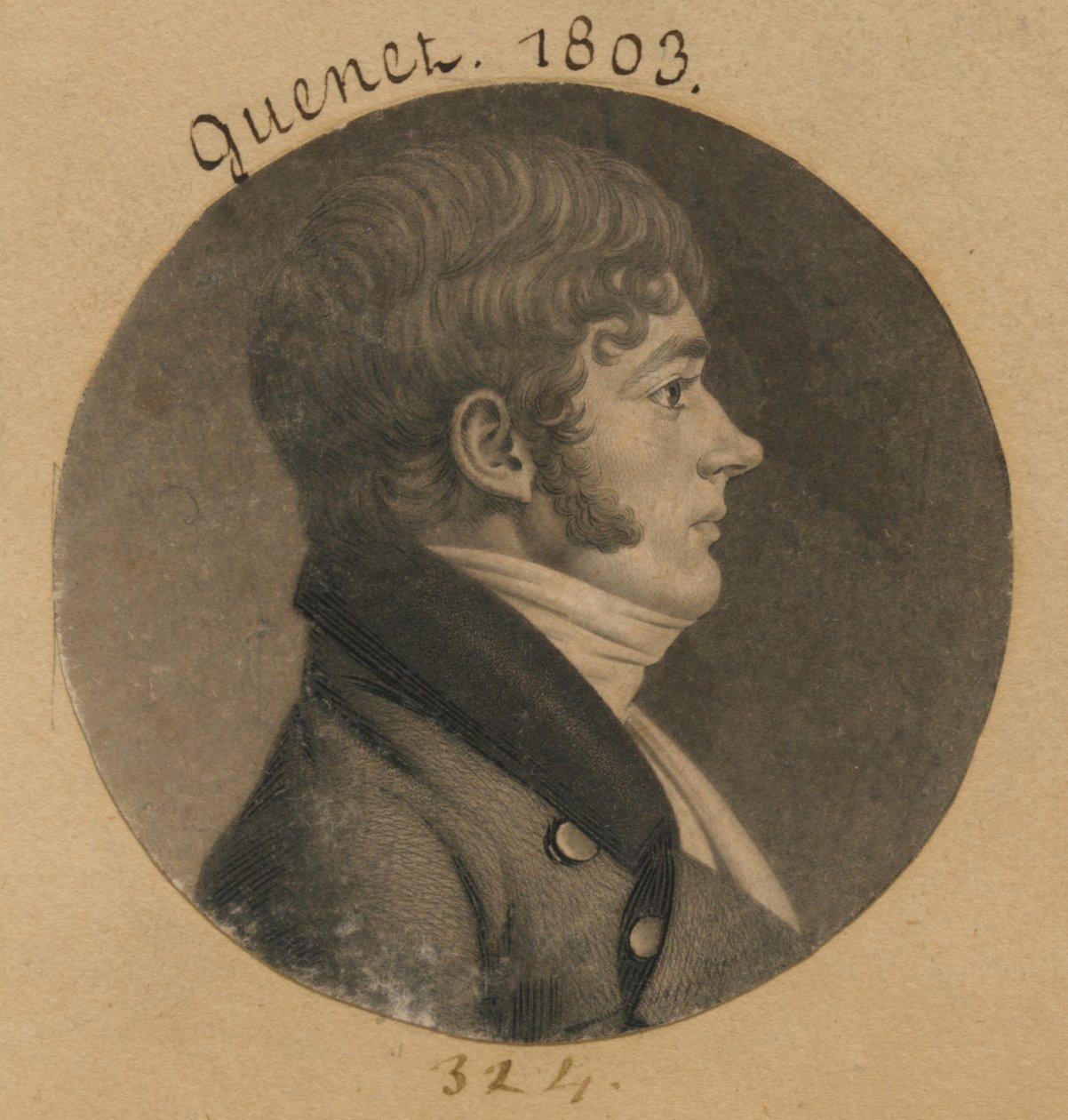 Guenet af Charles Balthazar Julien Févret de Saint-Mémin
