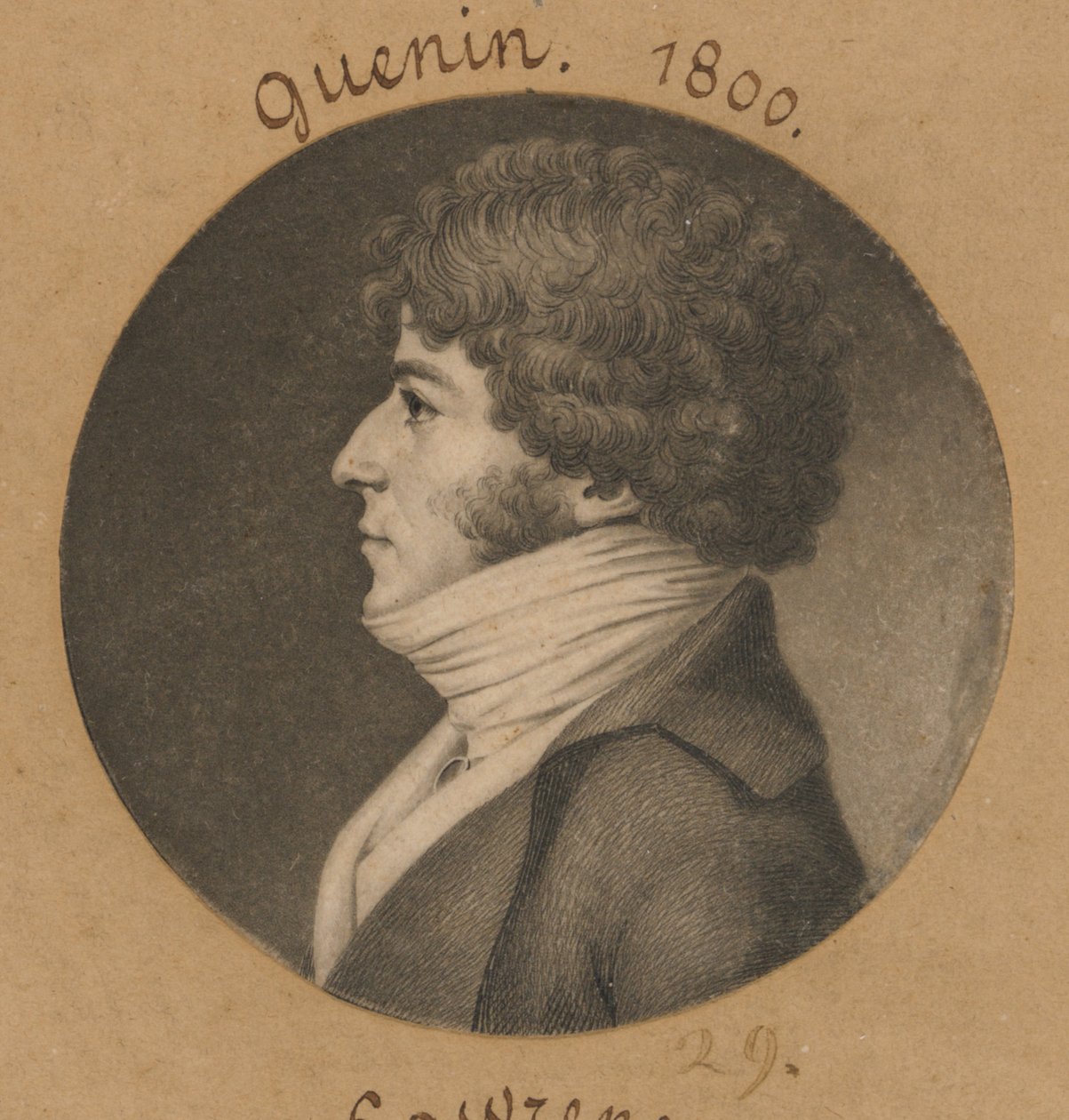 Guenin af Charles Balthazar Julien Févret de Saint-Mémin