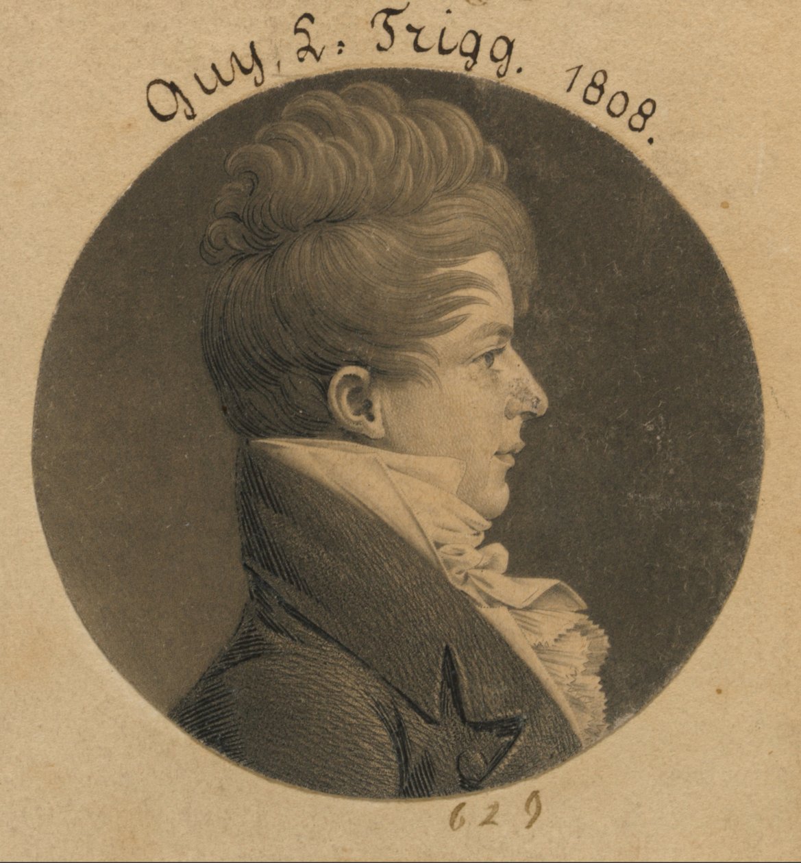 Guy L. Trigg af Charles Balthazar Julien Févret de Saint-Mémin