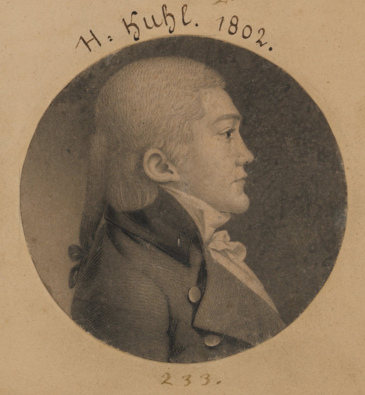 Henry Kuhl af Charles Balthazar Julien Févret de Saint-Mémin
