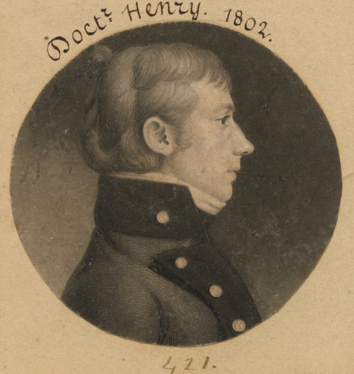 Isaac Henry af Charles Balthazar Julien Févret de Saint-Mémin