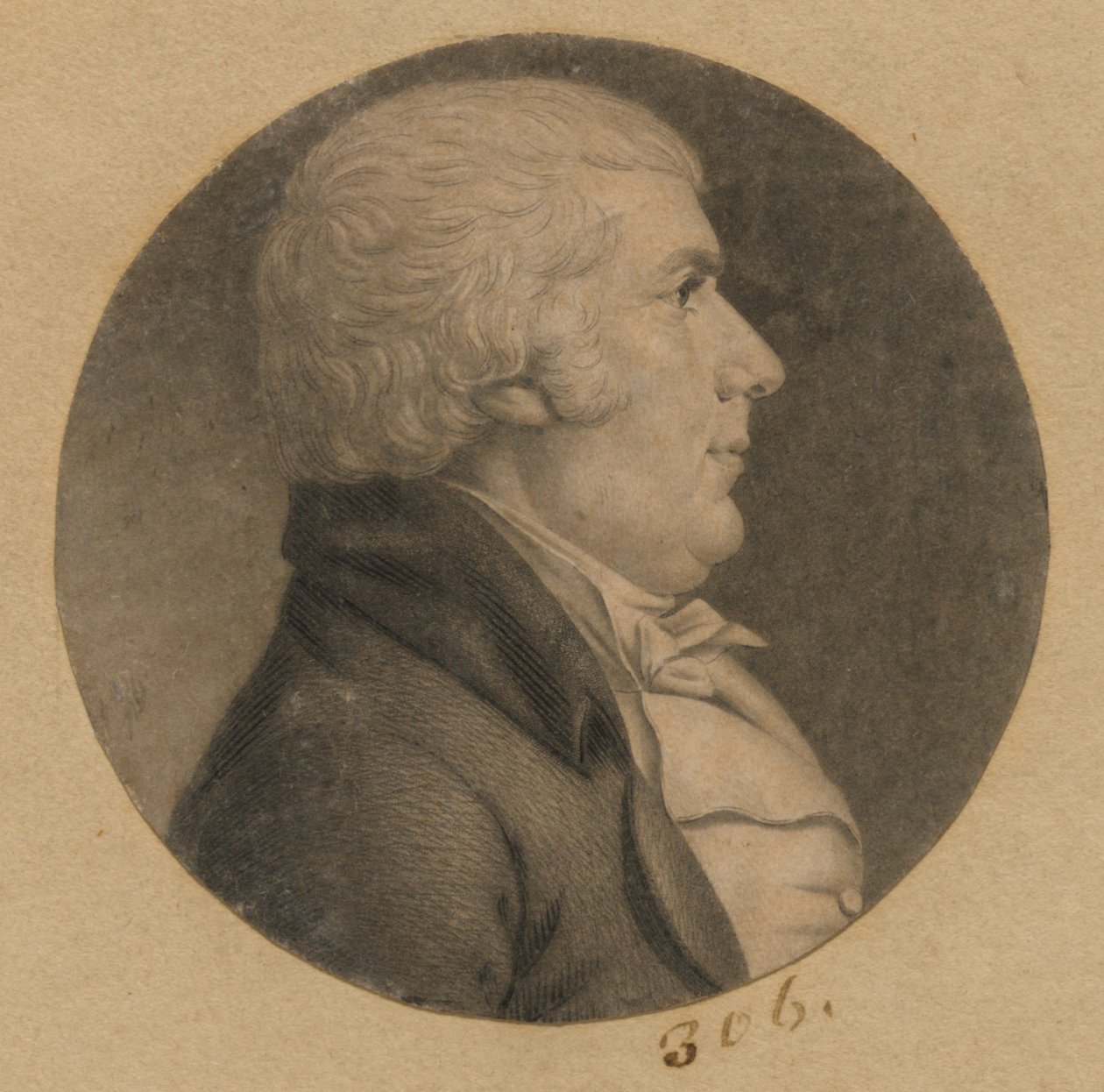 James Riddle af Charles Balthazar Julien Févret de Saint-Mémin