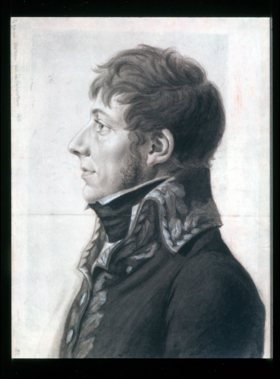 Jean-Victor Moreau af Charles Balthazar Julien Févret de Saint-Mémin
