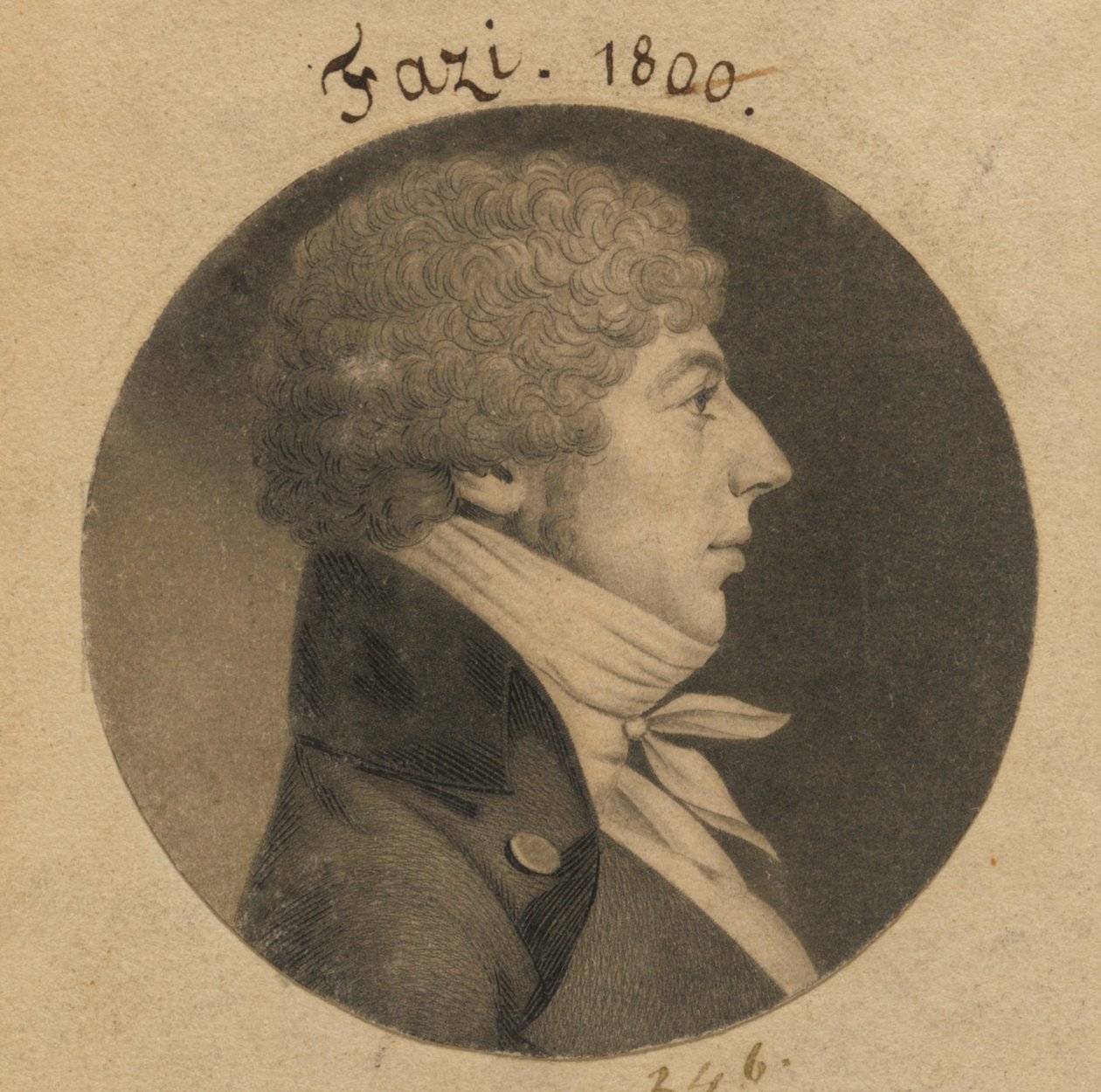 Jean Salomon Fazi af Charles Balthazar Julien Févret de Saint-Mémin