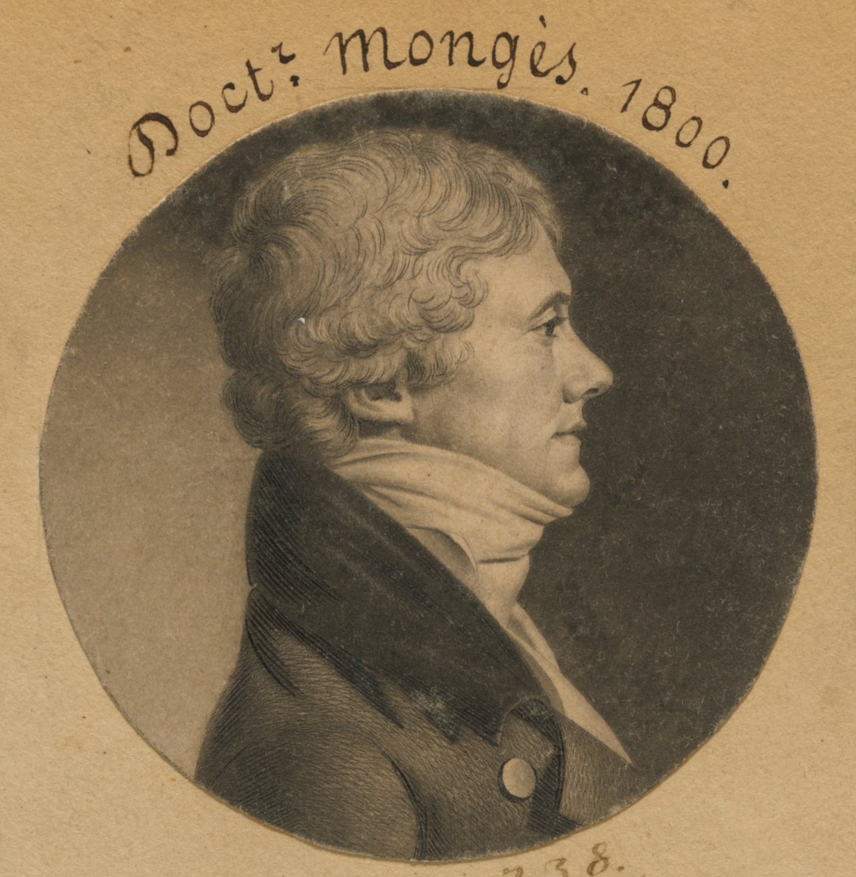 John Armentaire Monges af Charles Balthazar Julien Févret de Saint-Mémin