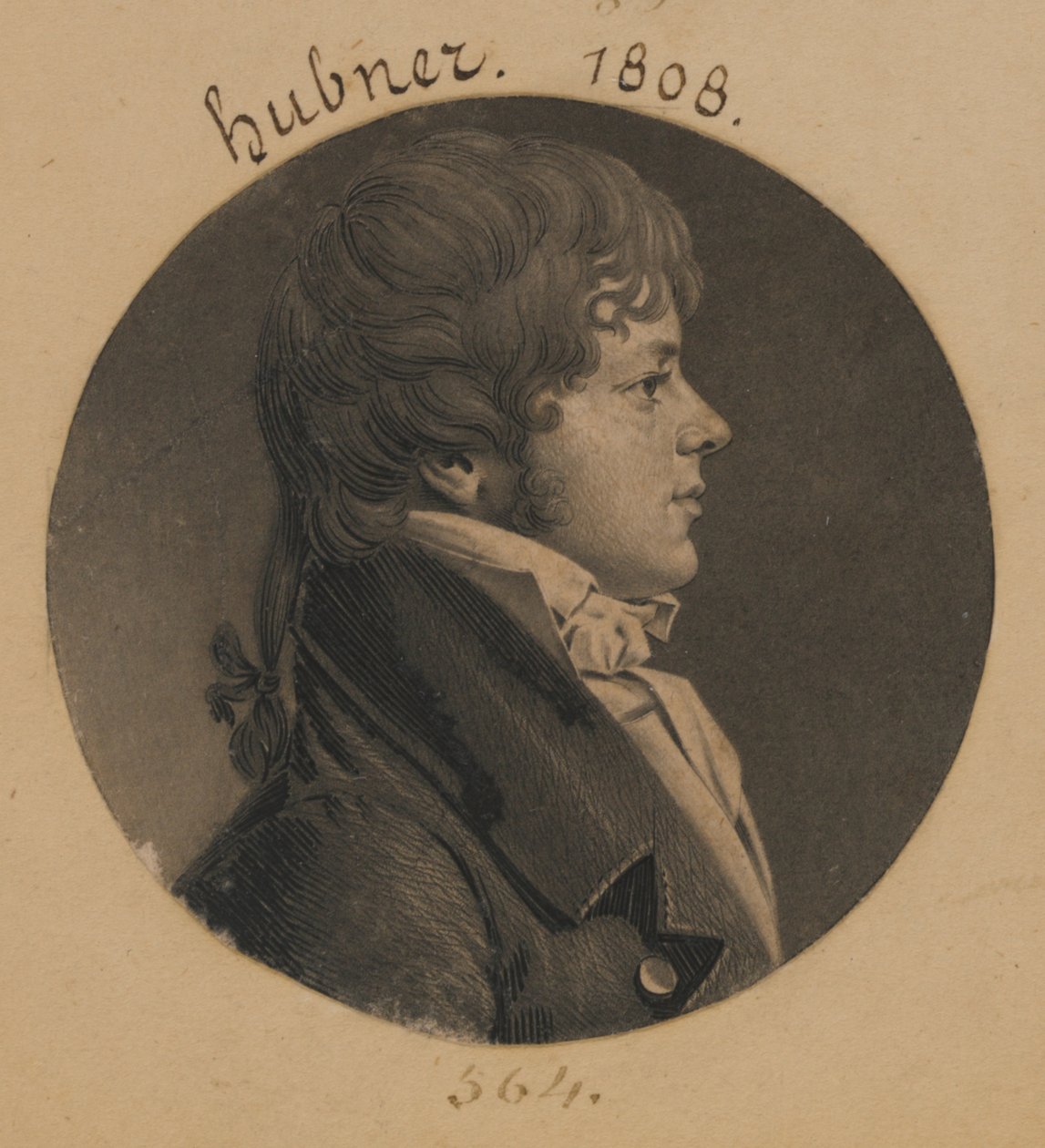 John C. Hubner af Charles Balthazar Julien Févret de Saint-Mémin