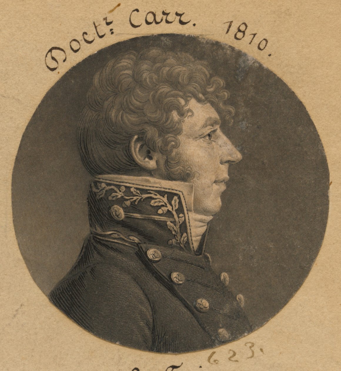 John H. Carr af Charles Balthazar Julien Févret de Saint-Mémin