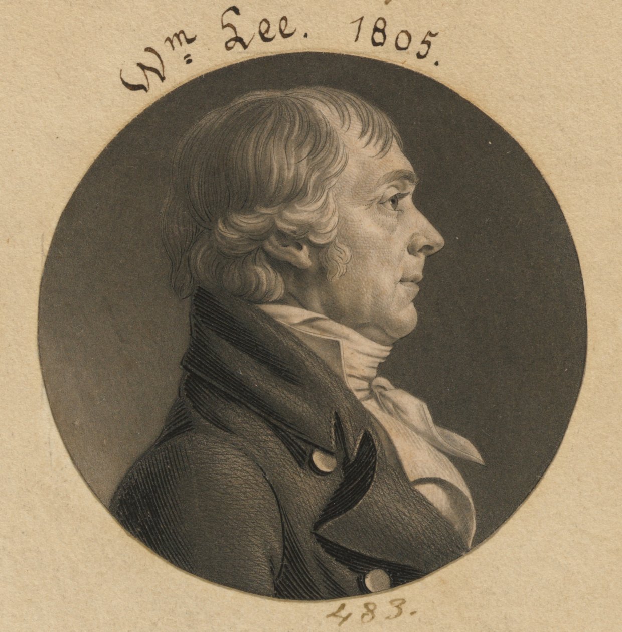 John S. Smith af Charles Balthazar Julien Févret de Saint-Mémin