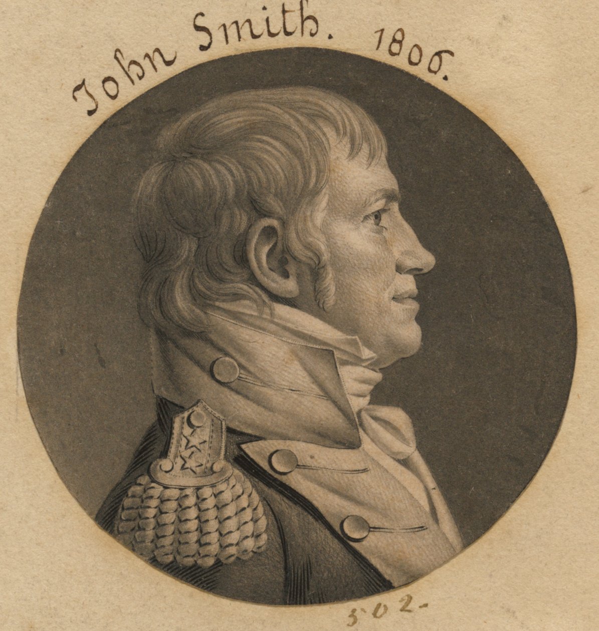 John Smith af Charles Balthazar Julien Févret de Saint-Mémin