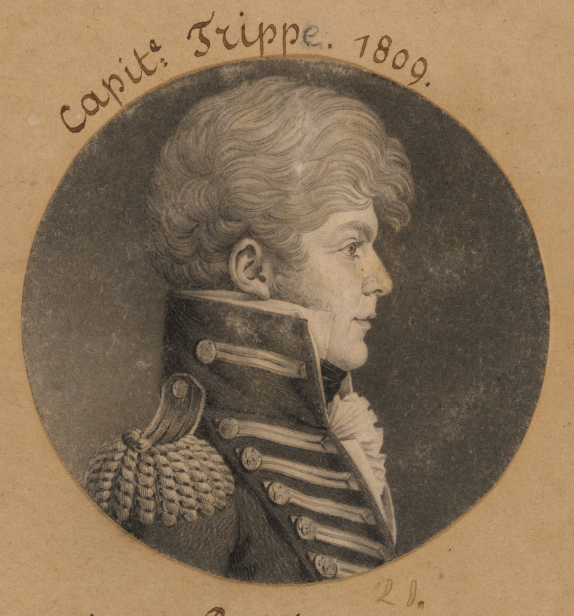 John Trippe af Charles Balthazar Julien Févret de Saint-Mémin