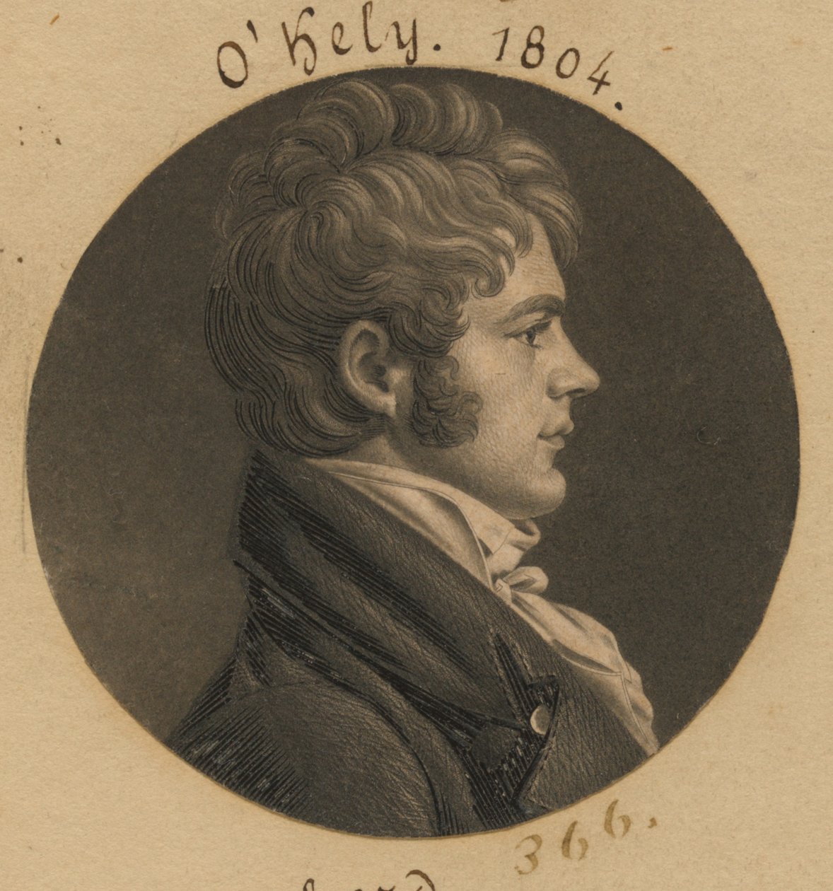 Nathaniel Williams af Charles Balthazar Julien Févret de Saint-Mémin