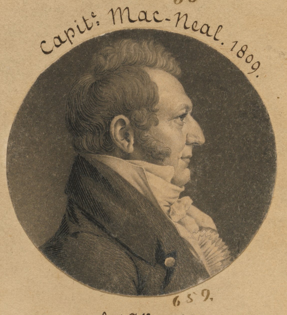 Neil McNeill af Charles Balthazar Julien Févret de Saint-Mémin