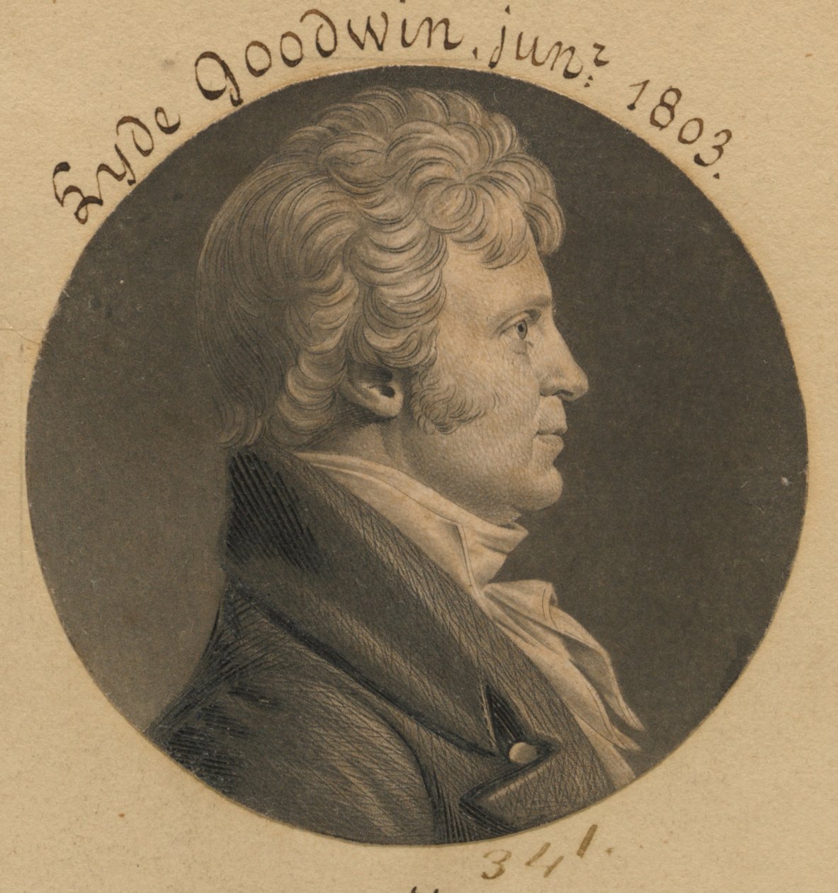 Nicholas Brice af Charles Balthazar Julien Févret de Saint-Mémin
