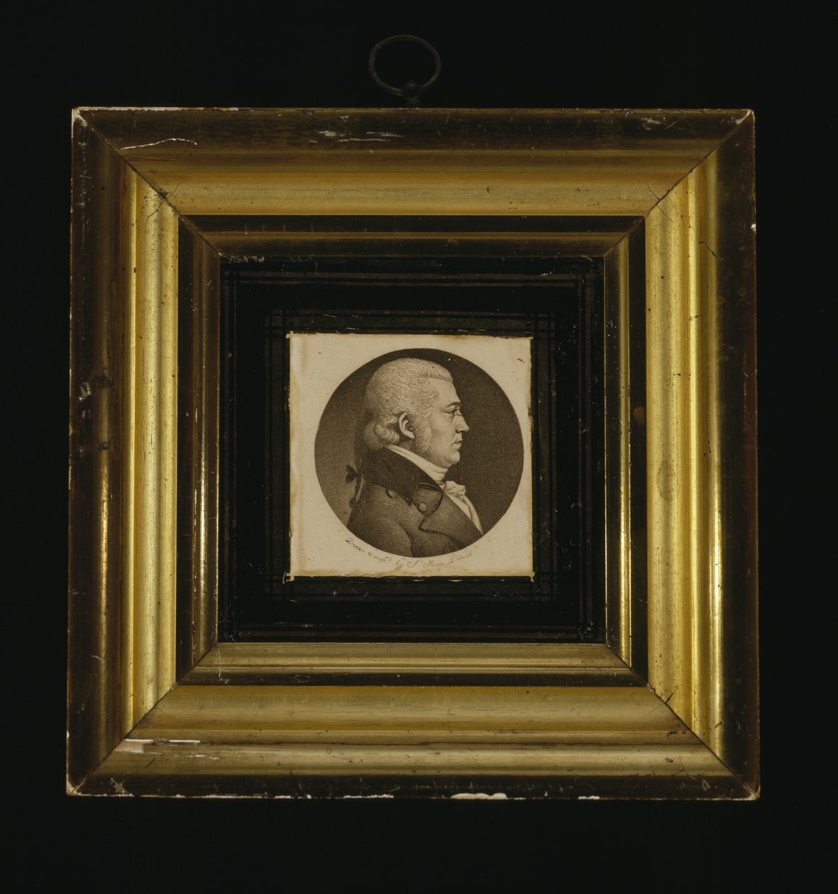 Portræt af James Ashton Bayard af Charles Balthazar Julien Févret de Saint Mémin