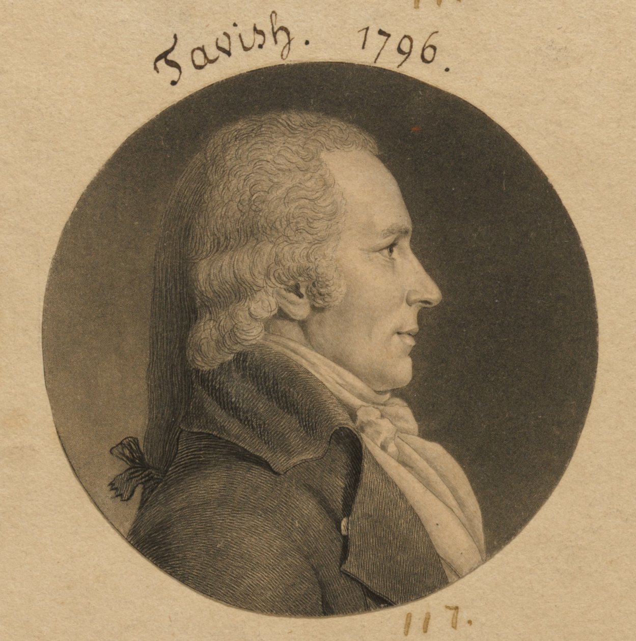 Muligvis Tavish eller John McTavish af Charles Balthazar Julien Févret de Saint-Mémin