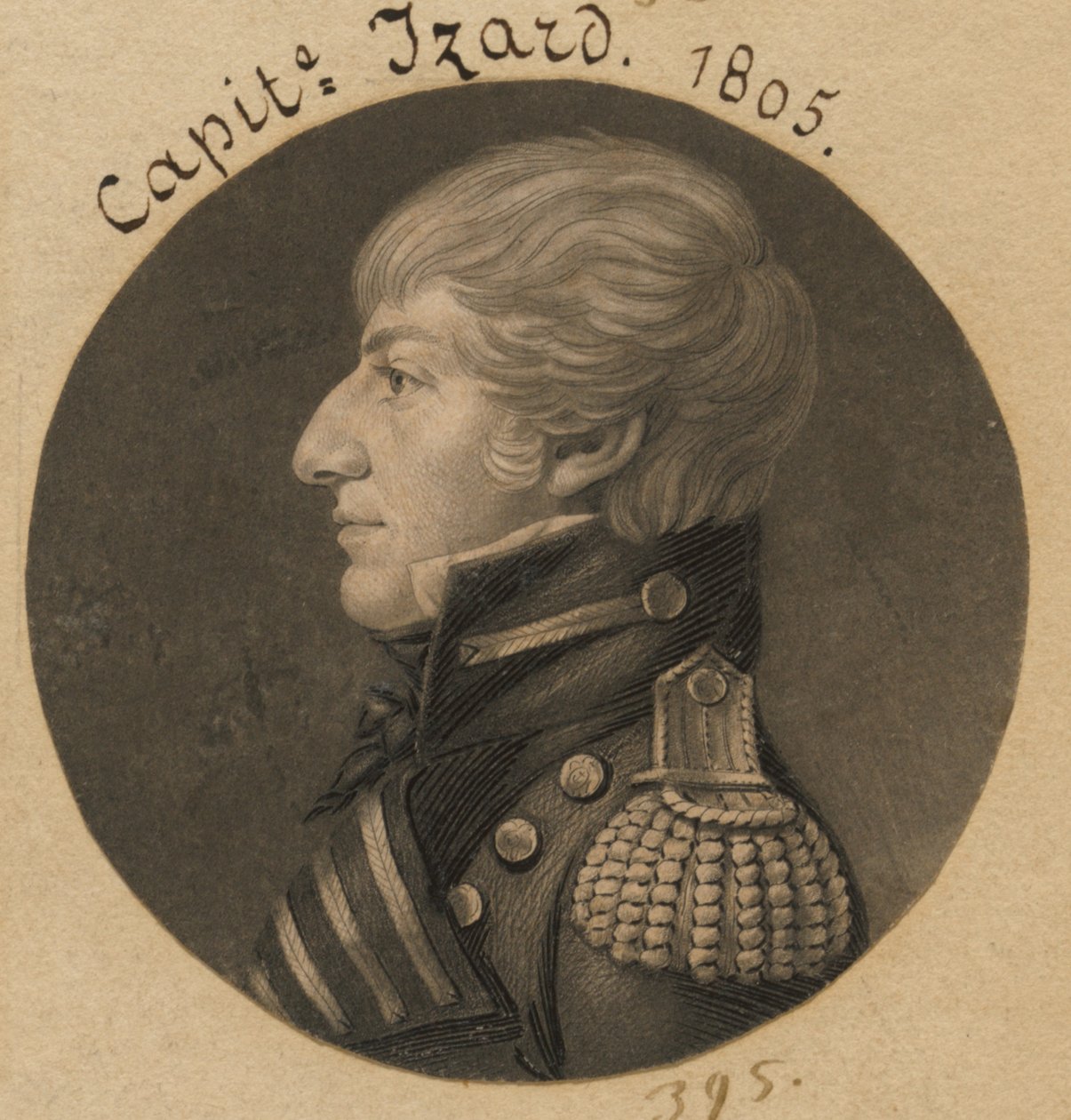 Ralph Izard II af Charles Balthazar Julien Févret de Saint-Mémin