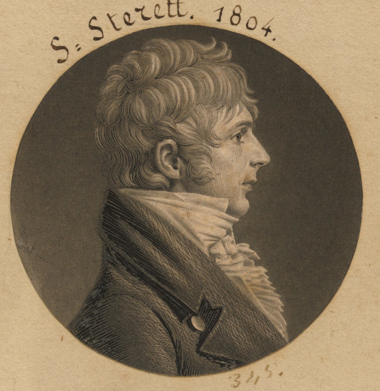 S. Sterett af Charles Balthazar Julien Févret de Saint-Mémin