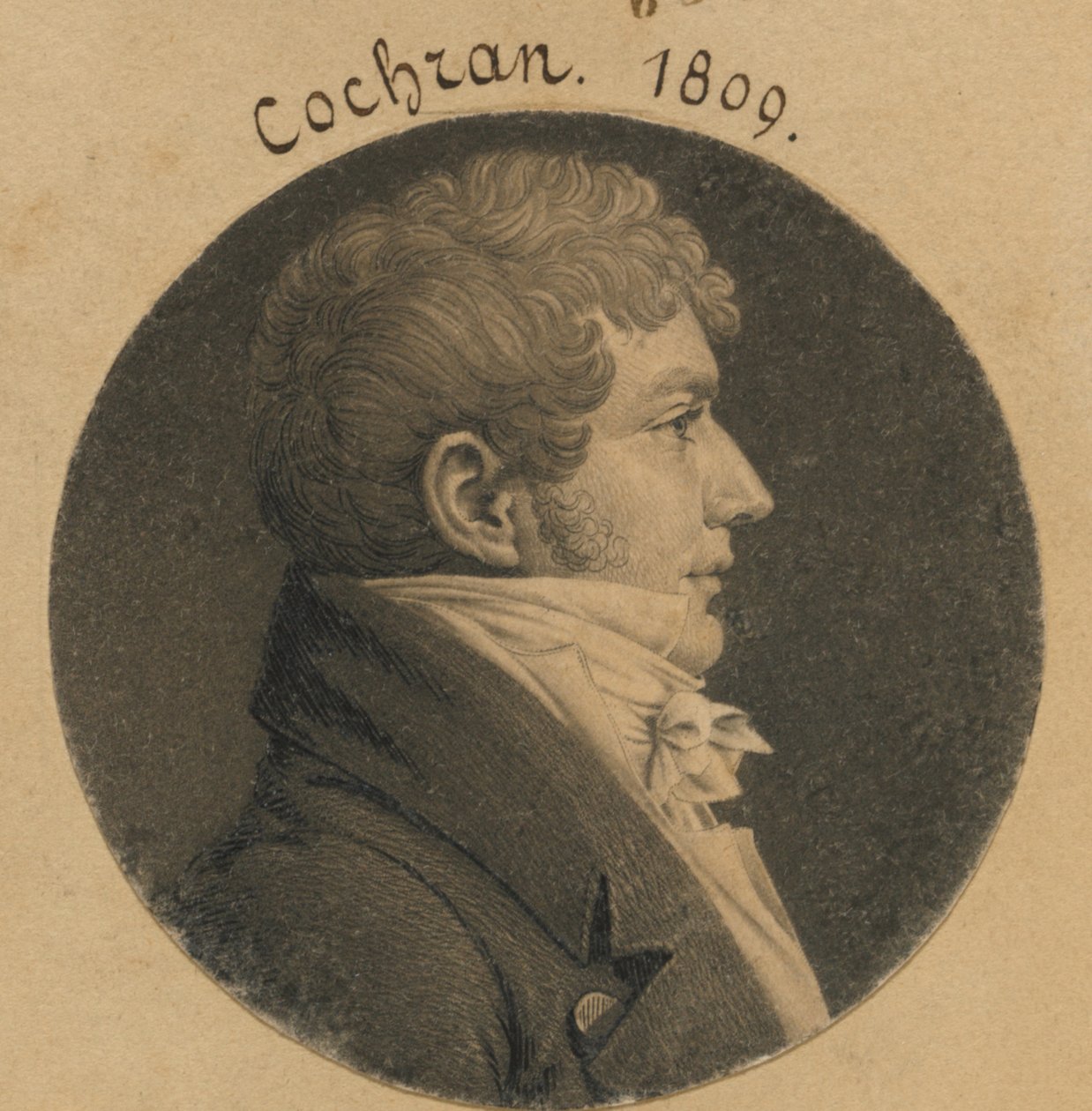 Thomas Cochran af Charles Balthazar Julien Févret de Saint-Mémin