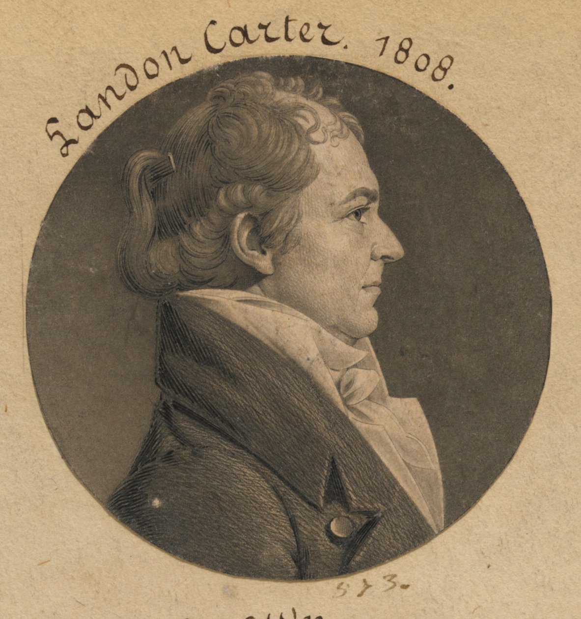 Thomas Reade Rootes af Charles Balthazar Julien Févret de Saint-Mémin