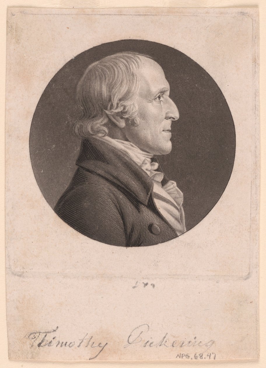 Timothy Pickering af Charles Balthazar Julien Févret de Saint-Mémin