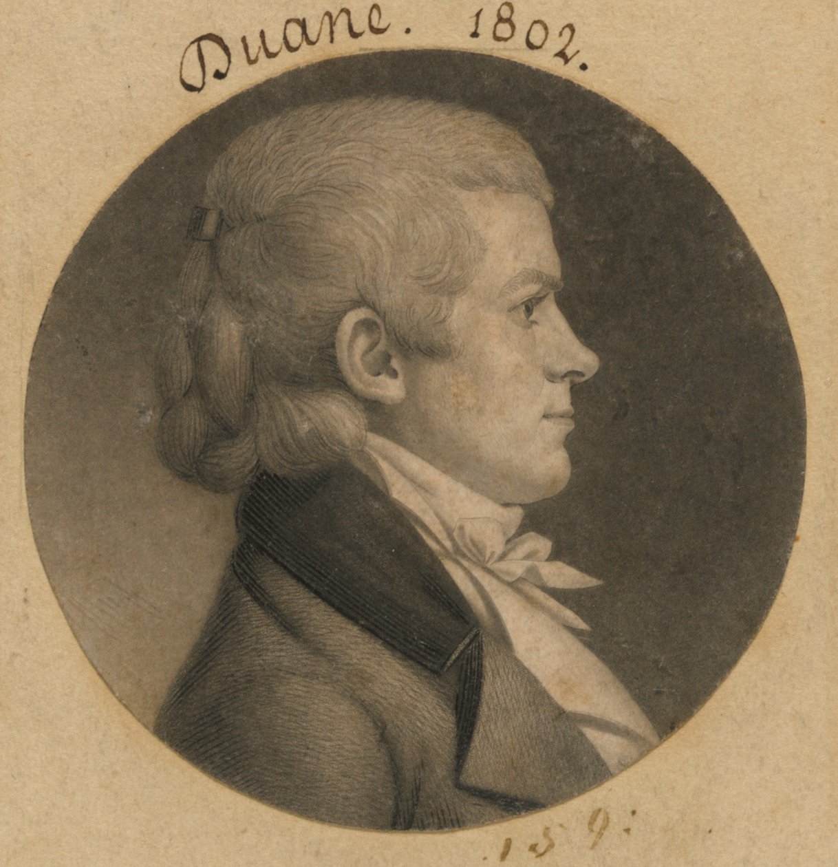 William Duane af Charles Balthazar Julien Févret de Saint-Mémin